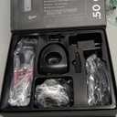 .50 Cal Limited Edition Clipper - Long Lasting 8+ Hours of Power - Ultra Low Noise Technology - Rechargeable Powerful Battery - Easy Zero Gap Cut - Hair Grooming Tool for Men (Black)