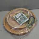 Decorative Tray - Cupcake Stand Two Tiered Tray Farmhouse Rustic 2 Tiered Serving Tray for Home and Kitchen Decor, Party, Weddings-Holiday Decoration Customizable Display Options(Brown) (15.7")