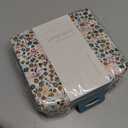 Little Unicorn Premium Crib Sheet | Breathable & Super-Soft Muslin Fabric (Pressed Petals)