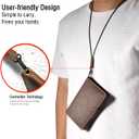 RFID Passport Holder for Travel with Airtag Slot(Hidden) - Genuine Leather Passport Wallet for 2 Passports, Large Capacity Passport Cover for Men & Women, Family & Couples, Christmas Gift