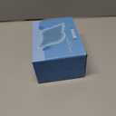 Ceramic Conch Shell Jewelry Tray, Blue Shell Jewelry Dish, Trinket Dish, Earring Ring Holder Dish Ocean Coastal Decor Jewelry Plate Tray Key Bowl for Jewelry Christmas Room Beach Decor