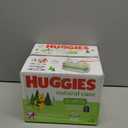 Huggies Natural Care Sensitive Baby Wipes, Unscented, Hypoallergenic, 6 Flip-Top Packs (288 Wipes Total)