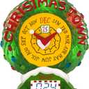 Hallmark Keepsake Disney Christmas Ornament, Tim Burton's The Nightmare Before Christmas Christmas Town Countdown Musical with Light and Motion, Gifts for Disney Fans