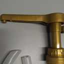 2-Pack Gold Sauce Pump Dispenser for 64 oz Bottles - Reusable 15CC Syrup Pump for Chocolate and Caramel Sauces - Sauce Pump Dispenser for Vanilla Mocha Sauces