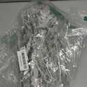 24Pcs Norfolk Pine Branches Stems 13.5" Artificial Pine Needles Sprigs Norfolk Pine Garland Accessories Vase Fillers Winter Fake Christmas Tree Picks Greenery Sprays for DIY Wreaths (24, Frost)