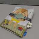 Taf Toys Busy Book for Toddlers 1-3 - Montessori Activity Book with 12 Sensory Learning Activities - Develops Fine Motor Skills and Early Numeracy Through Play