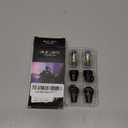 2 Pack Tire Lights for Car LED Wheel Light Valve Stem Cap Flash Light for Truck Motorcycle Bike Waterproof Rechargeable Tyre Spoke Lamp Glow in The Dark Reflector Accessories(Colorful)