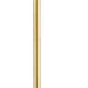 KES Gold Toilet Paper Holder Free Standing SUS 304 Stainless Steel Rustproof Pedestal Lavatory Tissue Roll Holder Floor Stand Modern Brushed Gold Finish, BPH283S1-BZ  Brushed Gold, 20.2" H