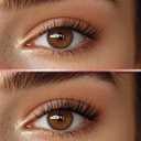 Frihappy Natural Fake Lashes Wispy False Eyelashes Natural Look C Curl HP-65
