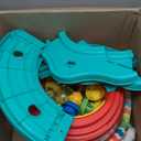 Bright Starts 3-in-1 SuperSeat Playful Paradise, Baby Activity Seat with Toys, Snacking Tray, Booster Seat, BPA Free Tray, Unisex, 6 Months +