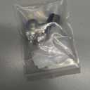 Metal RC 12mm Wheel Hex Hub Extension Combiner Compatible with 1.9/2.2inch Wheel Rim Axial SCX10 Traxxas TRX4 D90 1/10 RC Crawler (15mm, Black)