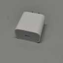 Apple 20W USB-C Compact Power Adapter: Fast and Convenient Charging, Type C Wall Charger