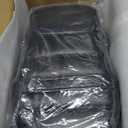 WOWTK Passenger Pillion Seat fits for Harley 2016-2022 Sportster Iron 883 XL883N Models,Black