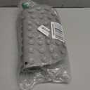 2PACK Shower Foot Scrubber Mat Back Washer Back Exfoliating Bath Wash Pad Wall Mounted Slip Suction Cups Foot Scrubber for Use in Shower Cups Foot Cleaner for Men and Women (Gray&gray)