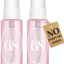 4 x Empty Travel Size Toiletries Bottles Compatible with Sol de Janeiro 68 Perfume, 1 OZ TSA Approved Leak-Proof Refillable Containers, Refillable for 3 OZ & 8.1 OZ, Travel Essentials, No Perfume Included