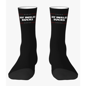 Rqwaaed Jay Inslee Sucks Socks Classic Medium Tube Socks Moisture Wicking Athletic Stocking For novelty socks Gift