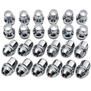 611-008 M14*1.5 Chrome Factory Style Lug Nuts for 2015-2023 Ford F-150 Expedition 2015-2022 Lincoln Navigator MKX ACPZ-1012-B