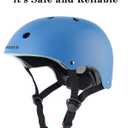 BURSUN Kids Bike Helmet Ventilation & Adjustable Toddler Helmet for Ages 2-14 Kids Boys Girls Multi-Sport Helmet for Skateboard Roller Skateing Bicycle Scooter blance Bike