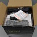 Small Portable Space Heater for Indoor Use - VOCRS 1500W PTC Electric Heater with Thermostat, Remote Control, 12H Timer, Eco and Fan Mode, Rapid and Safe Heating for Bedroom, Office