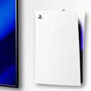 PS5 Wall Mount for PlayStation 5 Console - Sleek Hidden Design for Mounting Near or Behind TV, 2 Controller & Headset Holders Included (PS5 Original/PS5 Pro)