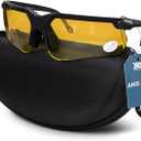 xaegistac Shooting Glasses with Case Anti Fog Hunting Safety Glasses for Men Women (Yellow)