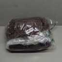 Vessia Flannel Fleece Throw Blanket for Couch,Sofa,Bed, 300GSM Striped Brown Throw Blanket for Adults and Kids, Super Soft Warm Cozy Lightweight Home Decor for All-Season(50x70inch, Brown)