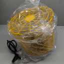 Greenhouse Circulation Fan Air Circulation Fan 1/80 HP 115V Ceiling Wall Mount Fan High Speed Circulation Fan for Greenhouse, Warehouse, Patio, Garage 450CFM, ETL Listed (8 Inch, Golden)