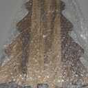 16.5" Wooden Christmas Tree Charcuterie Boards Acacia Wood Cutting Board with Handle Christmas Kitchen Decor Gifts Xmas Serving Cheese Board Festive Decorative Food Tray Holiday Xmas Tree Platters