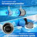 GIGIGO Motorized Pool Float for Adults, Rechargeable Electric Lounger | Rechargeable, Inflatable Lounger, Dual Power System, 360° Steering, Adult Size, Pool Toys for Lake, River, Party, Vacation, 71"×45"×22"