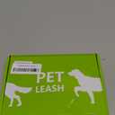 Idepet Heavy Duty Retractable Dog Leash for Small and Medium Dogs, Anti-Chewing Steel Chain Design,360 DegreeTangle-Free,Break and Lock System,26ft Leash Dog Walking (Red, Round Rope)