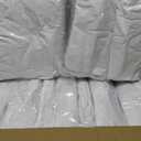 100 Pcs White Washable Removable Universal for Wedding Party Dining Banquet Polyester Spandex Stretch Slipcovers Chair Covers