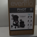 Evenflo Pivot Modular Travel System with LiteMax Infant Car Seat (Casual Gray)