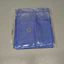 XCHI Blue Golden Castle Lantern Stars and Moons Ramadan Kareem Tablecloth Round Table Cloth Table Covers for Indoor Dining Home Party Decorations 60x60 Inch