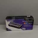 90KPa Portable Vacuum Sealer Machine for Food, One-Touch Open Lid, Detachable & Easy to Clean, Vertical Placement Saves Space, Powerful Suction for Freezer Bags & Food Storage(Black Silver)