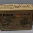 Prevue Pet Parakeet Manor Bird Cage with Handle - Versatile Carrier for Home or Travel, Small Bird Accessories, Easy Storage, Ideal for Canaries, Budgies, Finches, Parakeets, and More - Black