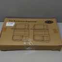 Car Backseat Organizer with Table Tray(2-Pack) 9 Storage Pockets Backseat Car Organizer and storage with Tablet Holder, Kick Mats Back Seat Cover for Kids family Road Trip Essentials Travel