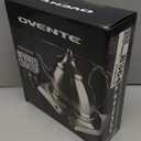 OVENTE Countertop Infrared Single Burner, 1000W Electric Hot Plate with 7 Ceramic Glass Cooktop, 5 Level Temperature Setting & Easy to Clean Base, Compact Stove for Home Dorm Office, Silver BGI101S