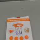 Bath Toys  Bathtub Basketball Hoop for Toddlers, Kids, Boys and Girls | 4 No-Hole Balls & Strong Suction Cups | Fun Basketball Bath Toy for Toddlers