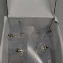 20pcs Adhesive Wall Mount Screw Hooks, Heavy Duty Adhesive Hooks, Seamless Screws for Wall Mount Shelf, Kitchen Bathroom Home Office, 14 mm/13 lbs(Max)