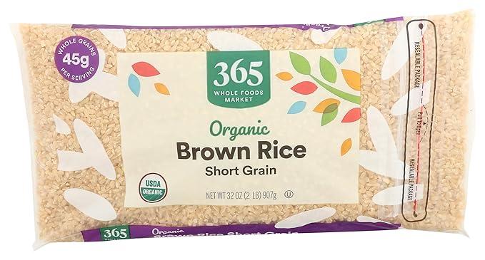 365 by Whole Foods Market, Organic Short Grain Brown Rice, 32 Ounce 4  set 09SEP25