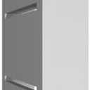 20"W x 24"H Rectangle Surface Mount PVC Gable Vent: Functional, w/ 1-1/2" x 2" Brickmould Frame, 20-in. W x 24-in. H