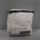 King Bed Skirt, Luxury 12 Inch Drop Ivory Pleated Bed Skirt, Double Brushed Microfiber, Box Pleat Design, Wrinkle & Fade Resistant, Easy Fit Tailored Bedskirt for King Size Beds