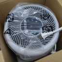 LEVOIT Air Purifier for Home Allergies Pet Hair in Bedroom, Covers Up to 1073 ft by 56W High Torque Motor, AHAM VERIFIDE, 3-in-1 Filter with HEPA Sleep Mode, Remove Dust Smoke Odor, Core300-P, White