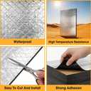 30 Pcs Sound Deadening Mat, 197 mil(5mm) 32 sqft Sound Deading Material for Cars, Automotive Sound Deadener Foam, Audio Noise Insulation and dampening