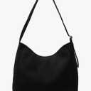 Micmores Tote Bag for Women, Faux Suede Handbags Slouchy Hobo Shoulder Purse Large Crossbody Bag Uni Bags for Work Travel