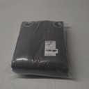 RYB HOME Extra Wide Outdoor Curtains Windproof, Blackout Waterproof Privacy Outside Curtains for Patio Pergola Pool Hut Screen Porch Outside Deck, W 84 x L 96 inch, Grey, 2 Panels