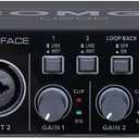 BOMGE U202 USB Audio Interface with Mic Preamplifier XLR/TSR/TS Ports,48V,32-Bit/192kHz Resolution fro computer recording,Streaming,Podcasting