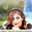 Garneck Tennis Headband Party Headband with Spring Ball Decorative Hair Accessory for Sports Events And Fitness