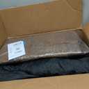 Large Dog Bed Orthopedic Washable - Extra Large XXXLarge Dogs, Orthopedic Coffee Jumbo Dog Bed with Waterproof Cover and Removable Egg Foam, Couch Bed Bolster