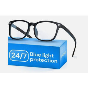 Gaoye Matte Black Blue Light Glasses for Computer & Gaming  Anti UV Ray Lenses, ScratchResistant & Comfort Fit